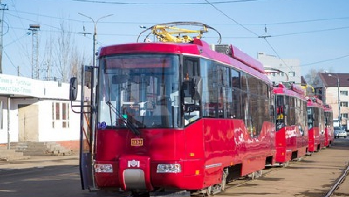 С 7 июля в Казани временно изменяется схема движения трамвайного маршрута №1