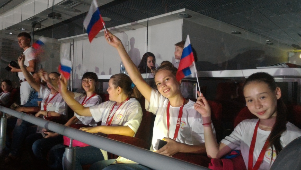 В торжественном открытии IX Всемирных хоровых игр принял участие детский хор «Новые имена»   