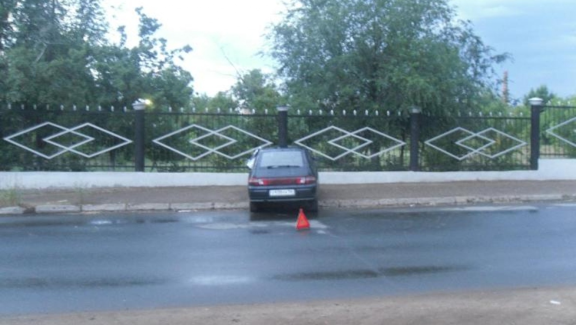 Пьяный водитель врезался в забор железнодорожной больницы