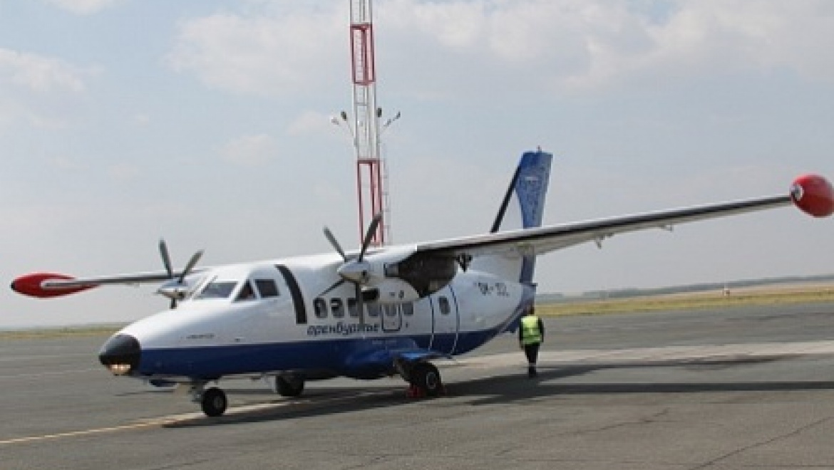 Авиапарк «Оренбуржья» пополнился новым самолетом чешского производства L-410