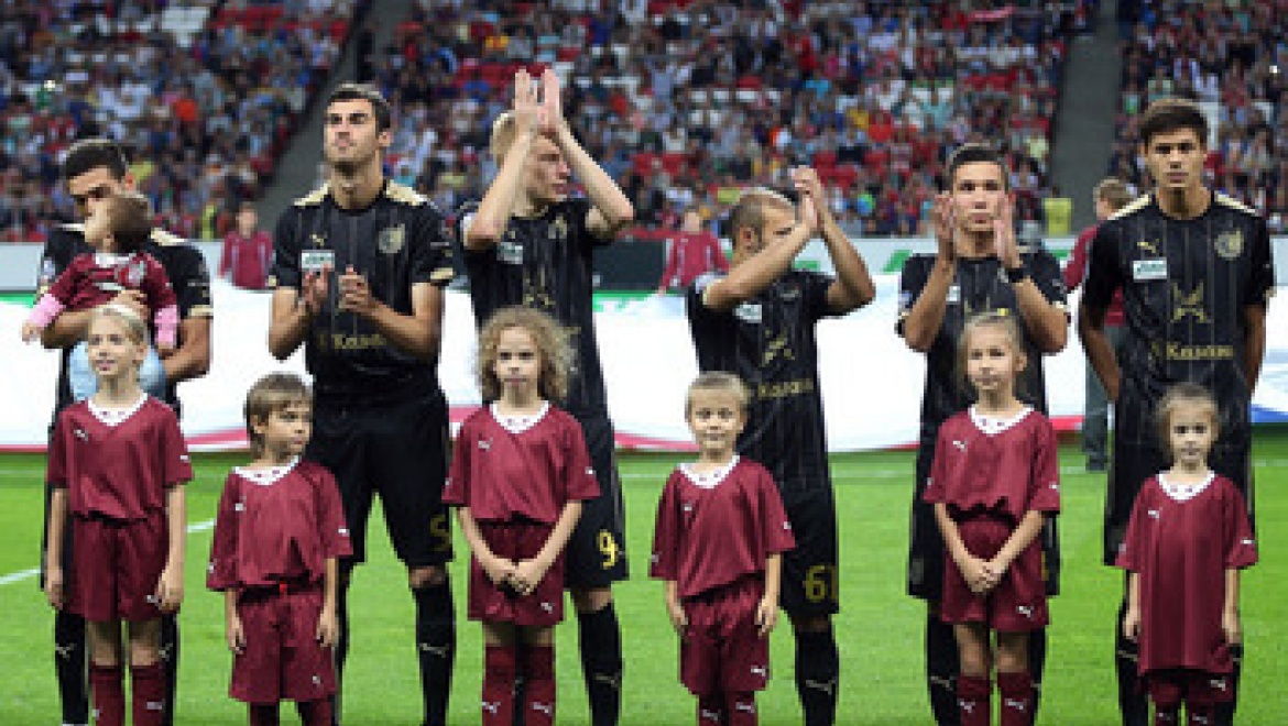 Казанские дети смогут нарисовать футболистов «Рубина»