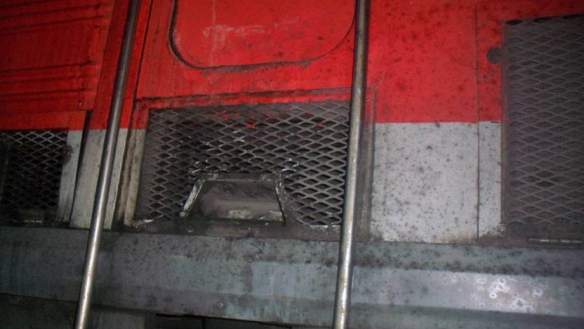 МЧС: под Соль-Илецком загорелся тепловоз