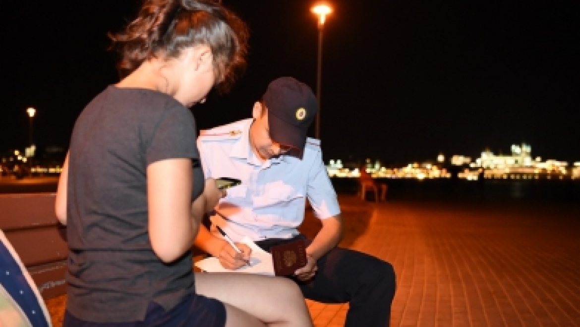 Полицейские Казани провели рейд по соблюдению детского «комендантского часа»