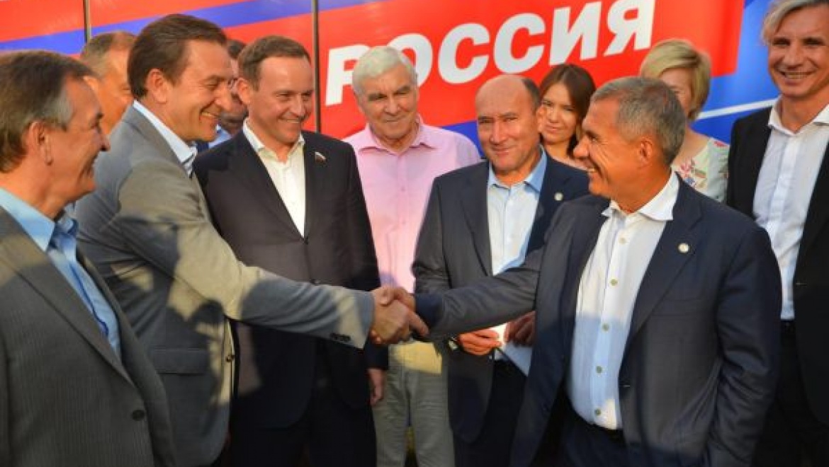 Р.Минниханов на встрече с кандидатами «Единой России»: «Наша задача – быть среди людей»