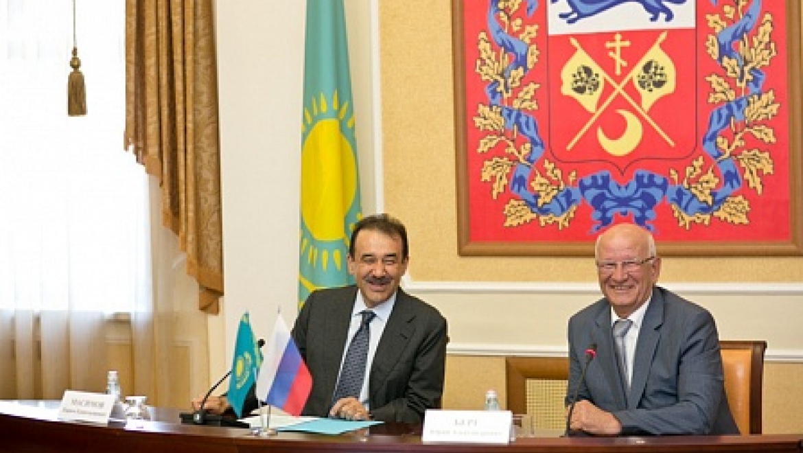 Оренбургскую область с рабочим визитом посетил премьер-министр Республики Казахстан Карим Масимов