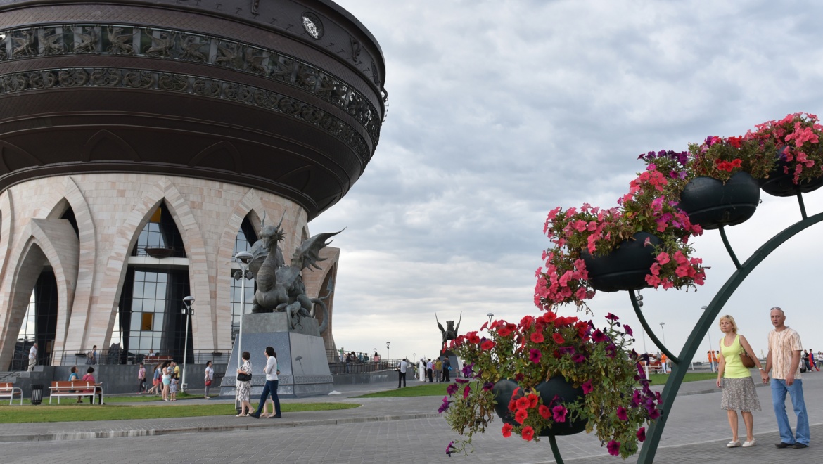 На смотровой площадке «Чаши» казанцы смогут надеть пуанты и изучить балетные «па»