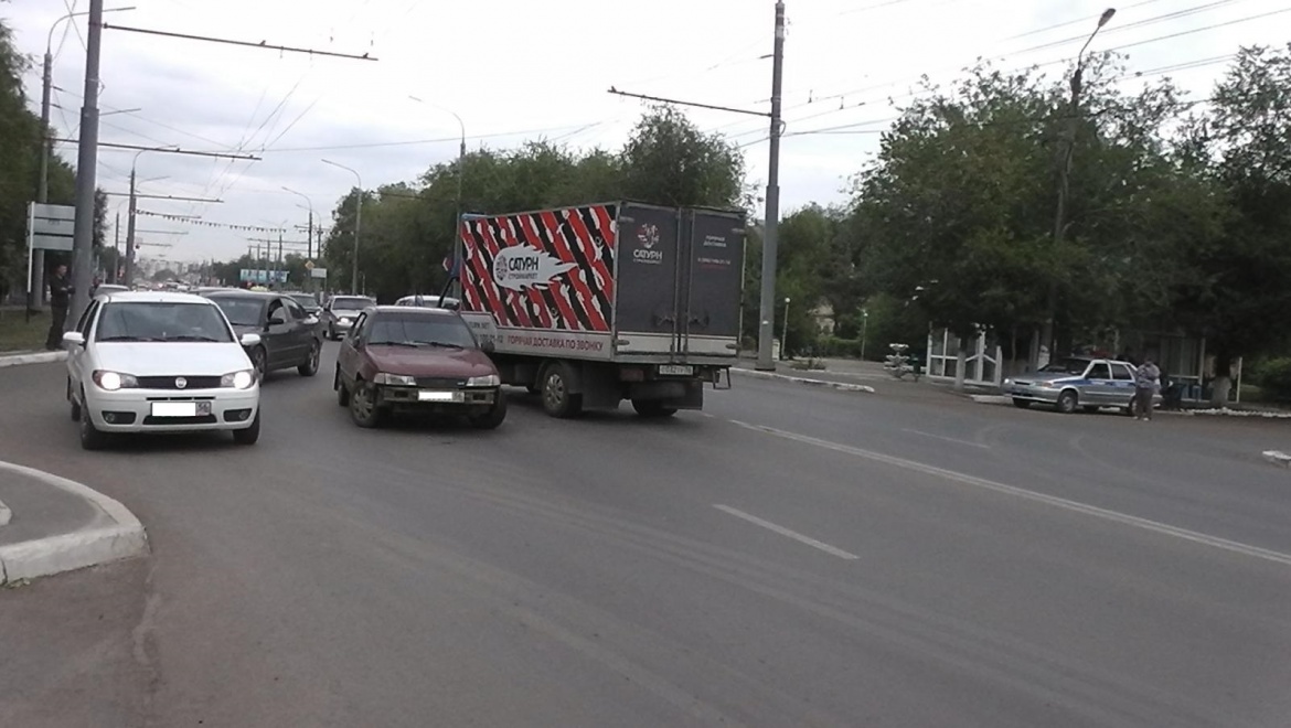 Первоклашка попала в ДТП на пр. Победы