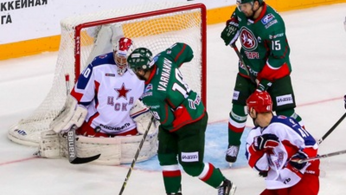 Хоккеисты казанского «Ак Барса» потерпели домашнее поражение