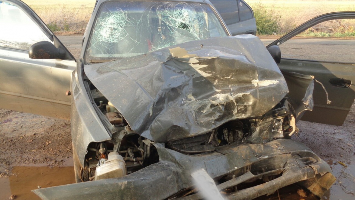 В Сакмарском районе столкнулись два "Хундая"