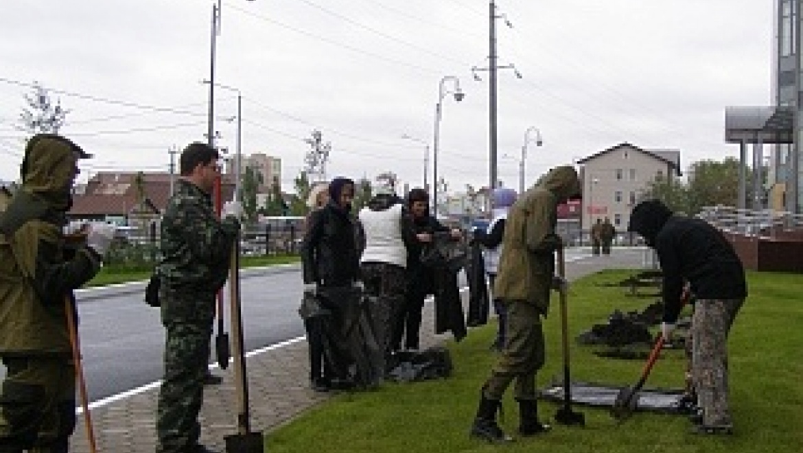 Акция «Миллион деревьев»: на территории областной больницы №2 высажено около ста хвойных саженцев