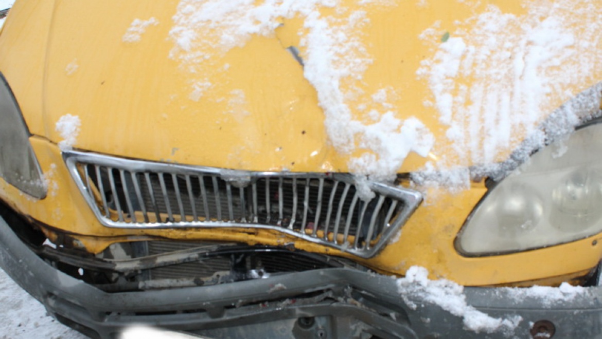 В Орске пассажирская "Газель" попала в ДТП