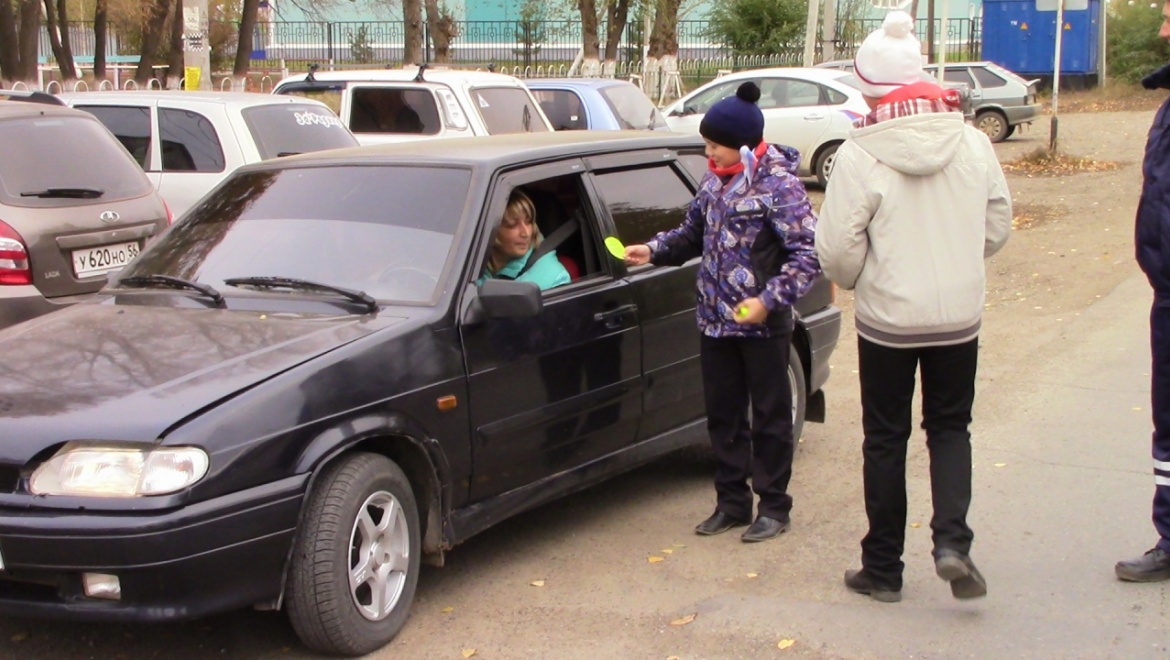 В Саракташе прошла акция "Ребенок в автомобиле!"