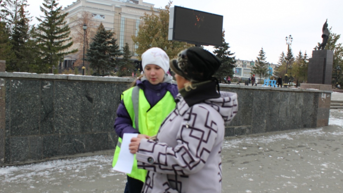 В Орске прошла акция «Осторожно! Пешеход!»