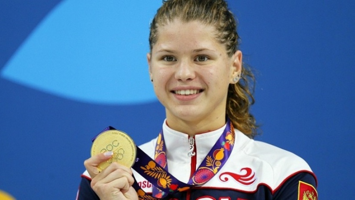 Оренбурженка Мария Каменева завоевала четыре медали чемпионата России по плаванию