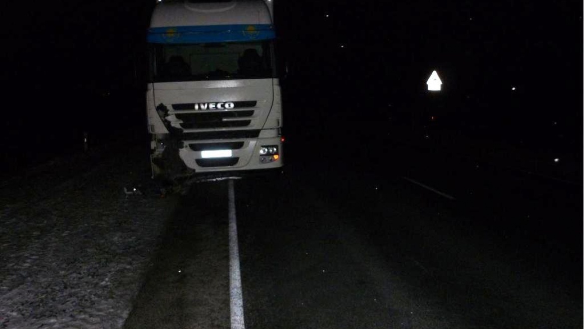 На дороге Оренбург-Соль-Илецк грузовик насмерть сбил пешехода