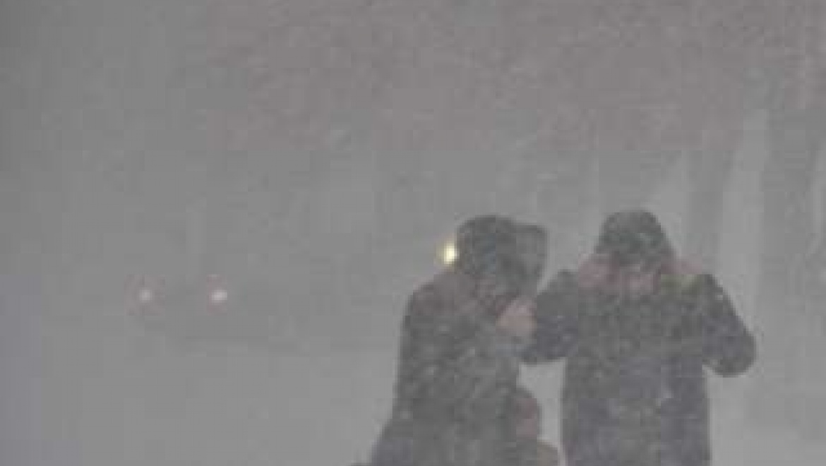 Штормовое предупреждение: ожидается сильная метель