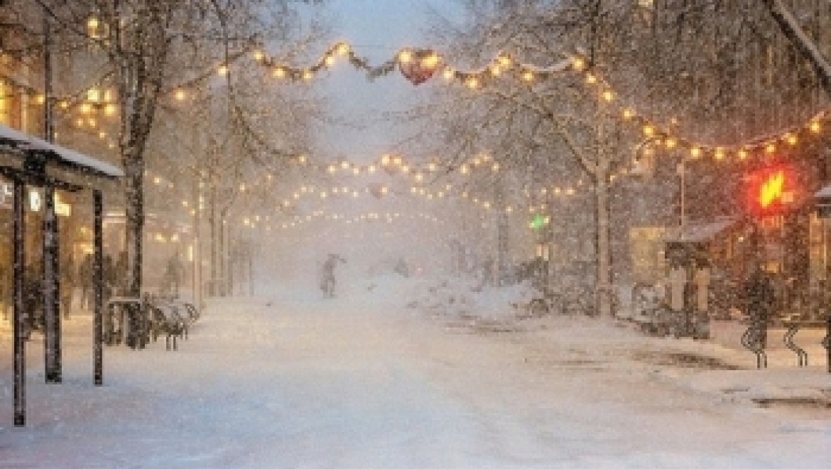 Синоптики обещают метель в новогоднюю ночь