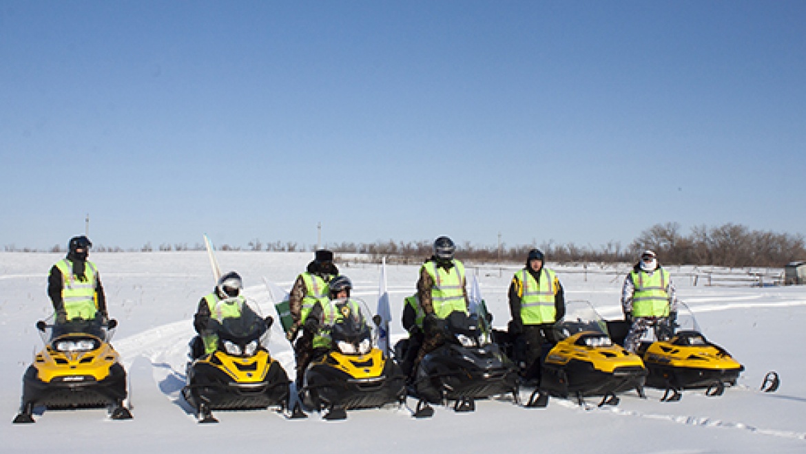 Через Оренбургскую область пройдет Снегоходно-автомобильная экспедиция