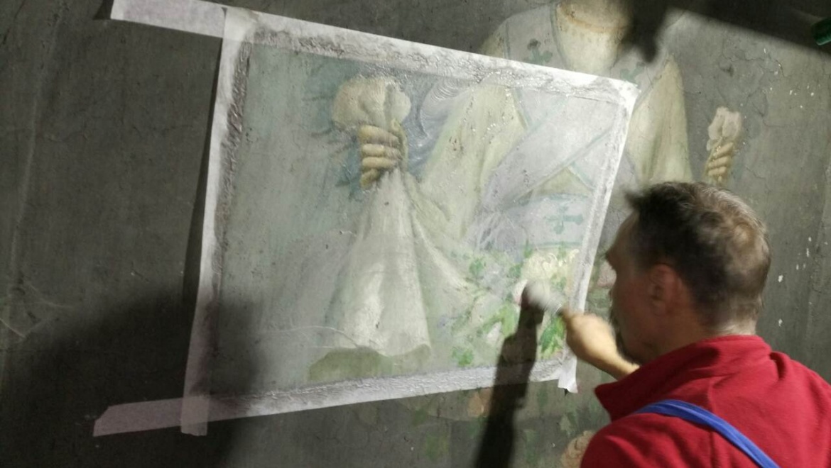 В селе Державино восстанавливают Храм Смоленской иконы Божией Матери