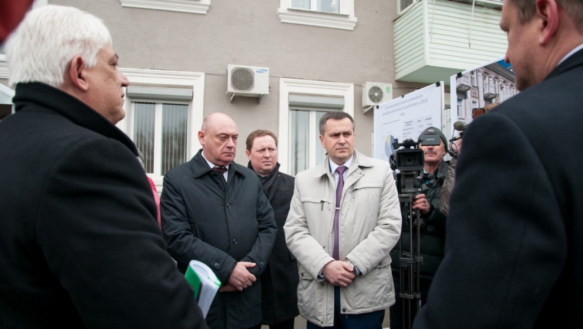 С рабочим визитом Оренбург посетили Олег Машковец и Леонид Ставицкий