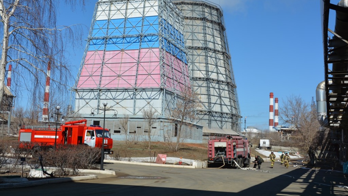 На Каргалинской ТЭЦ потушили пожар