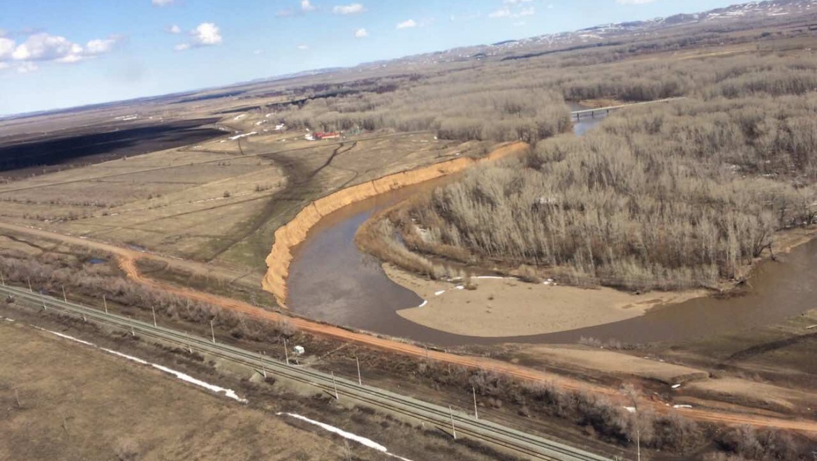 Паводковая обстановка в Оренбургской области