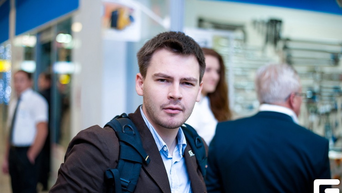 Фотограф Сергей Медведев открывают выставку "Редкий кадр"