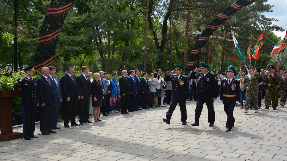 В Оренбурге прошли мероприятия, посвящённые  99-летию пограничной службы
