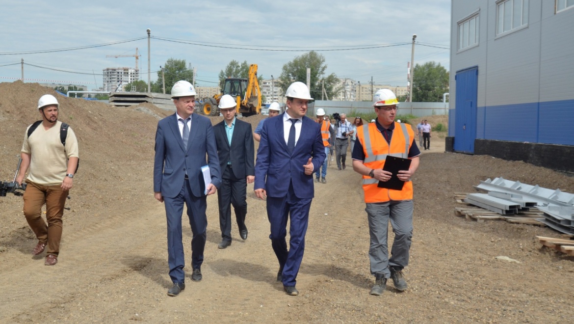 Арапов проверил ход реконструкции Южно-Уральского водозабора