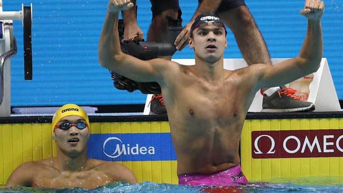 Пловец Евгений Рылов одержал блестящую победу на чемпионате мира