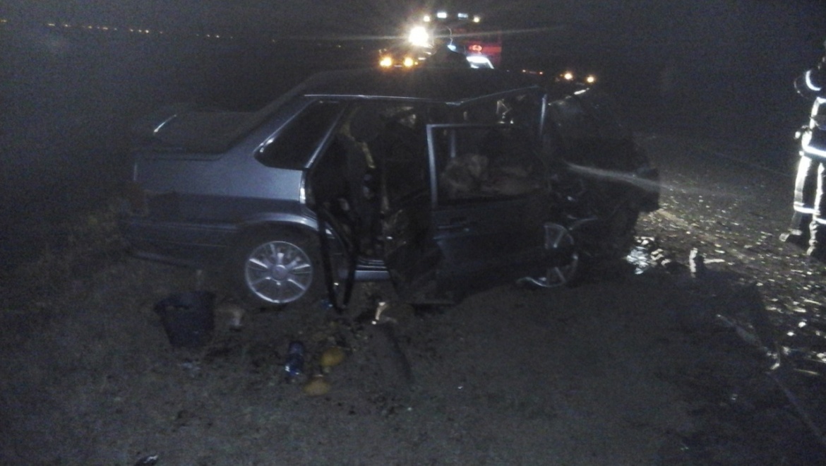 Жуткая авария с погибшими на автодороге Каменоозерное-Медногорск