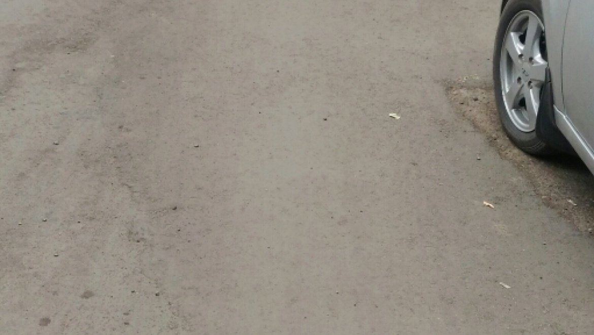 Завершен ремонт дороги на пр. Больничном