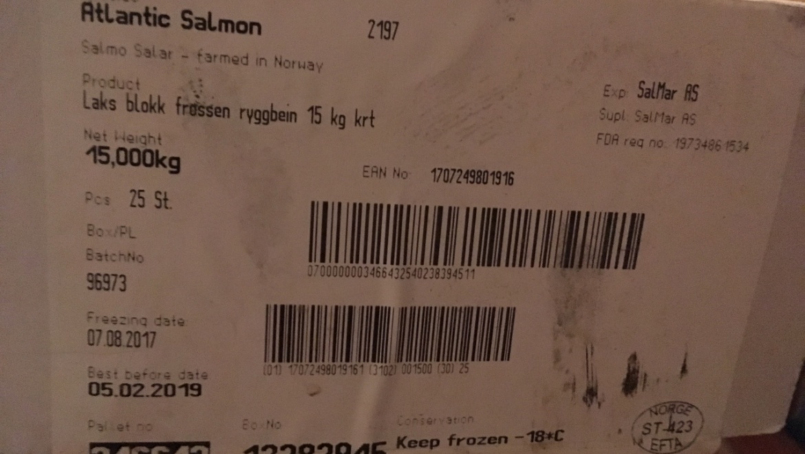 На базе ОПС найдена запрещенные партии рыбы