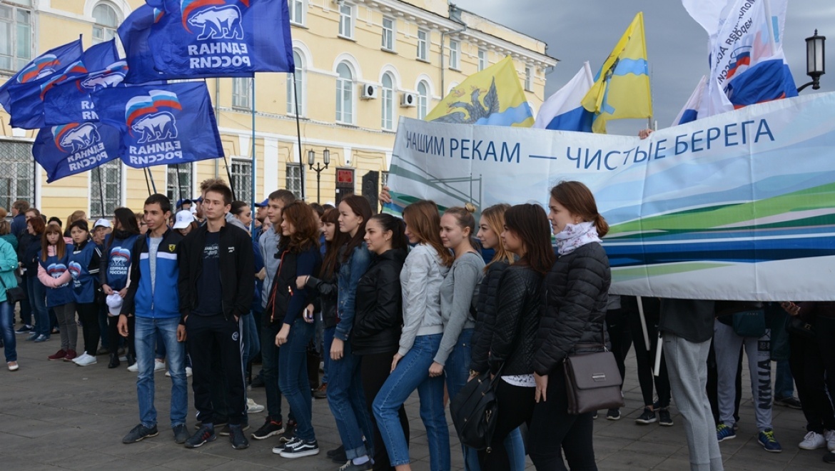 В Оренбурге прошла акция «Нашим рекам – чистые берега!»