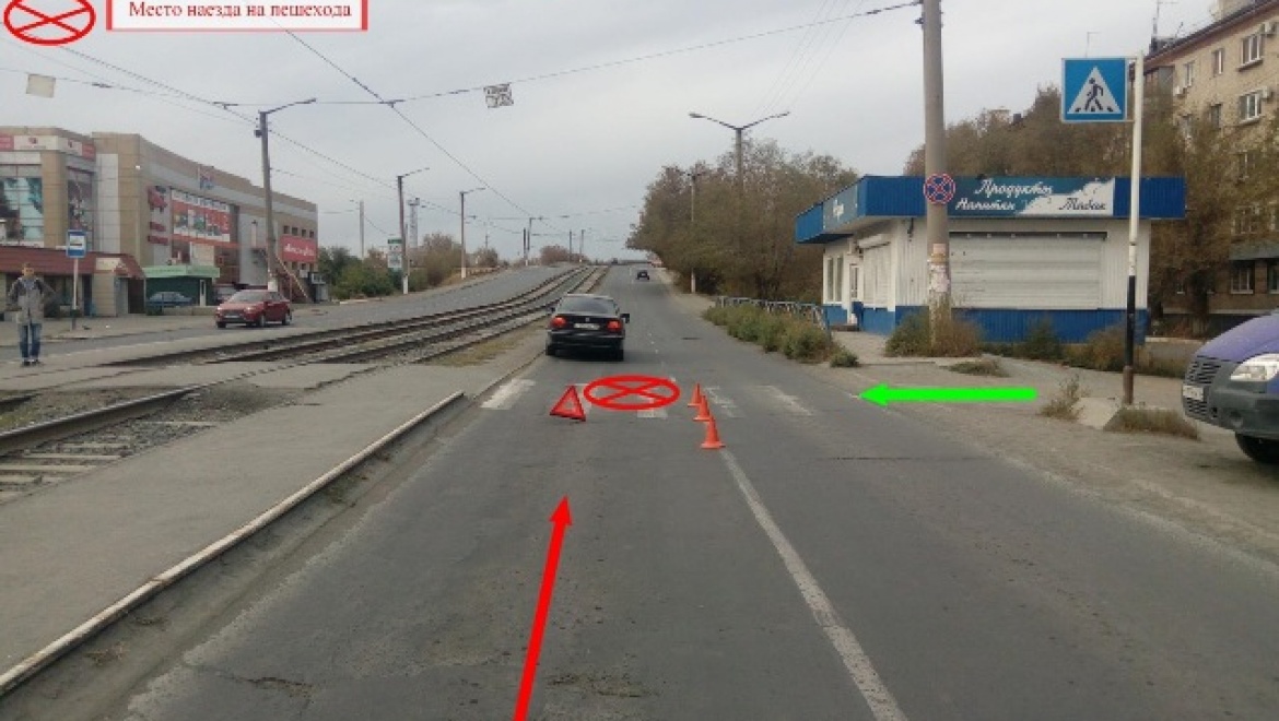 Автоледи на "БМВ"  сбила школьницу на переходе