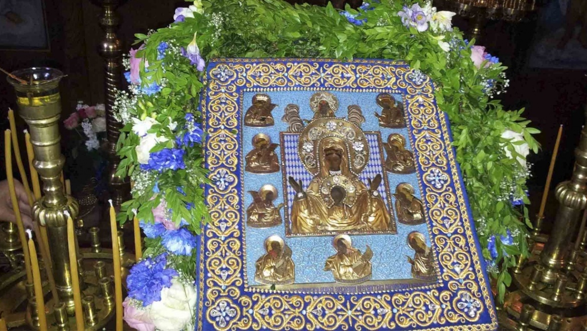 В Оренбург прибывает икона Божией Матери Курская-Коренная «Знамение»