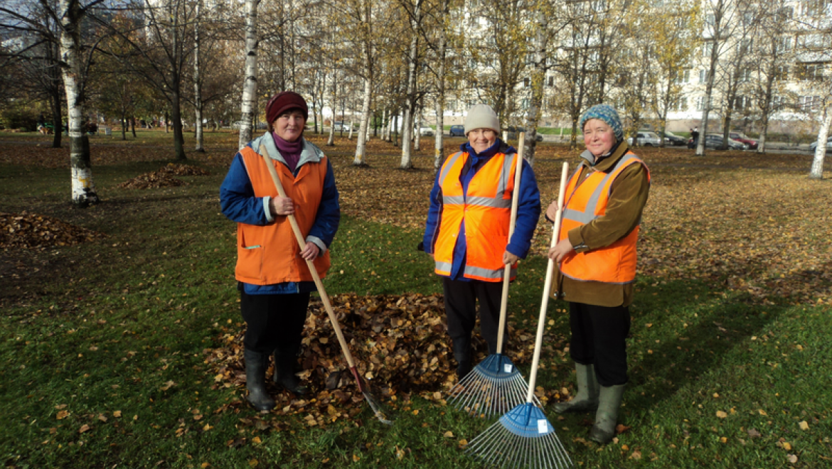 1 октября в Оренбурге начался осенний месячник благоустройства и озеленения