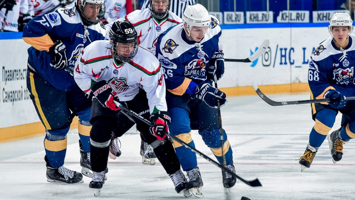 Оренбургский хоккейный клуб «Сарматы» выиграл еще один домашний матч