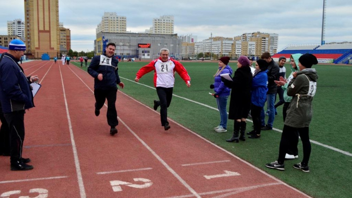 Администрация Северного округа пробежалась на нормы ГТО
