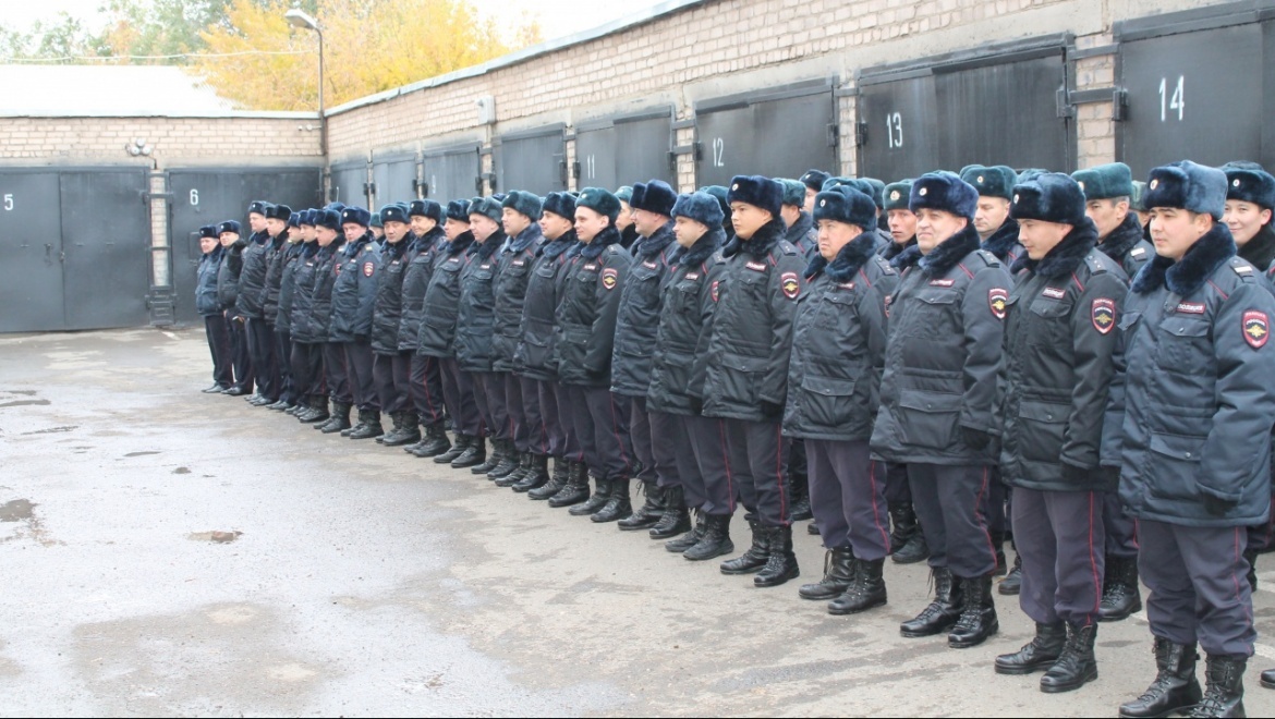 В управлении Росгвардии по Оренбургской области состоялся строевой смотр