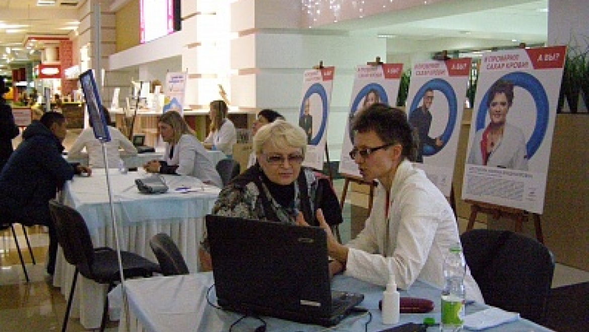 Более тысячи оренбуржцев стали участниками Всероссийской акции «Я проверил сахар крови. А вы?»