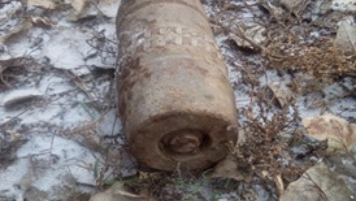 Под Оренбургом бойцы ОМОНа уничтожили артиллерийский снаряд