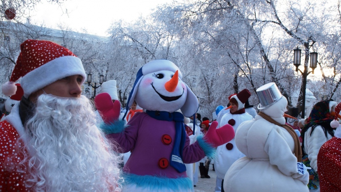 Шоу снеговиков и открытие главной городской елки - 28 декабря