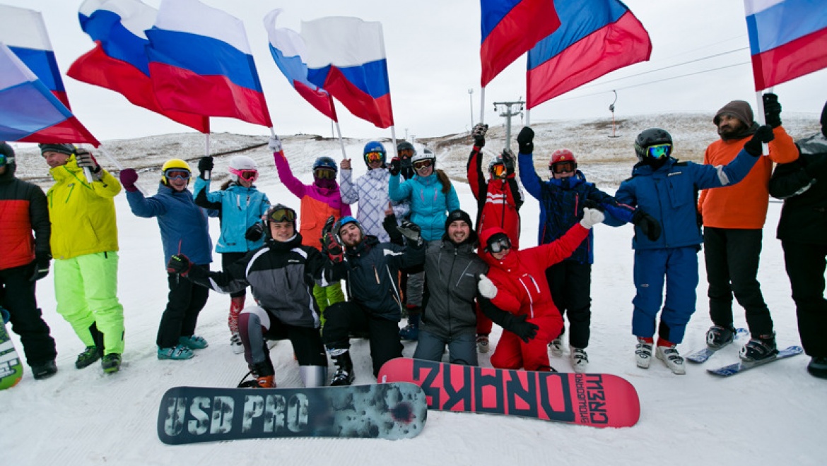 В Сорочинске открылась новая горнолыжка "Маяк"