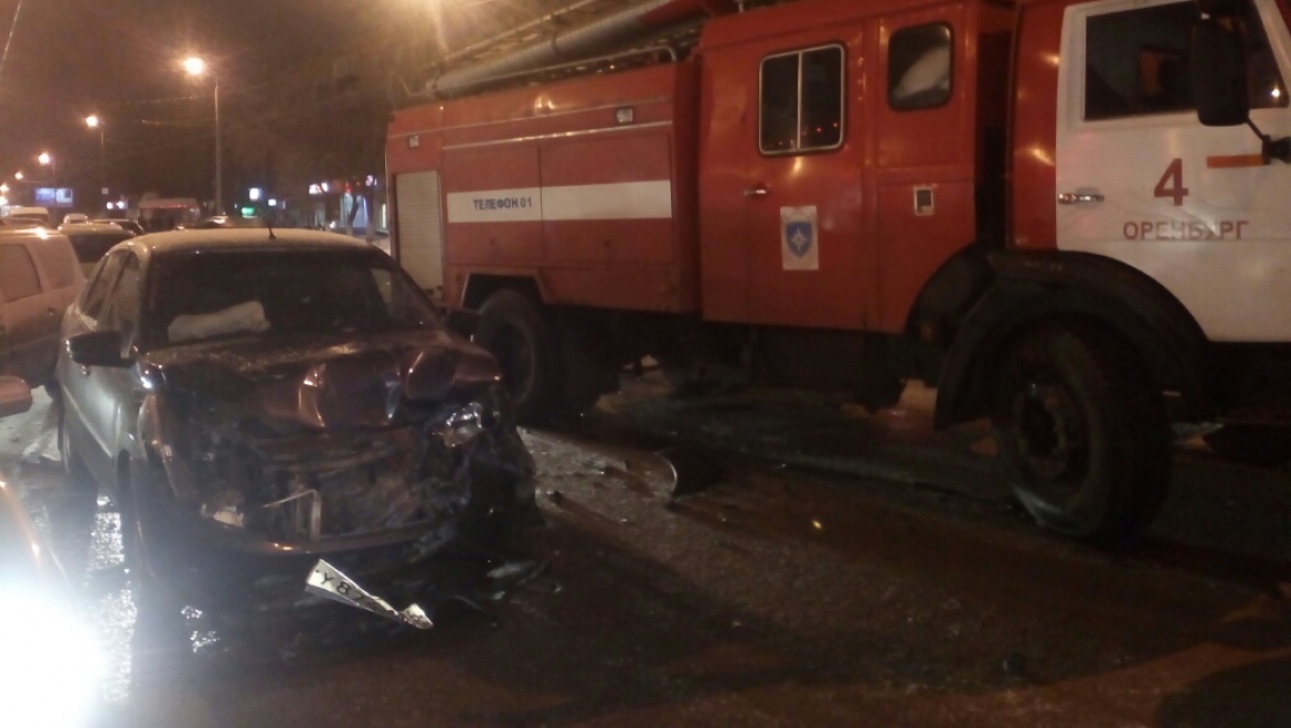 Не уступил дорогу пожарной машине