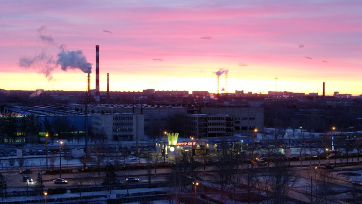 Морозное утро 26 января 