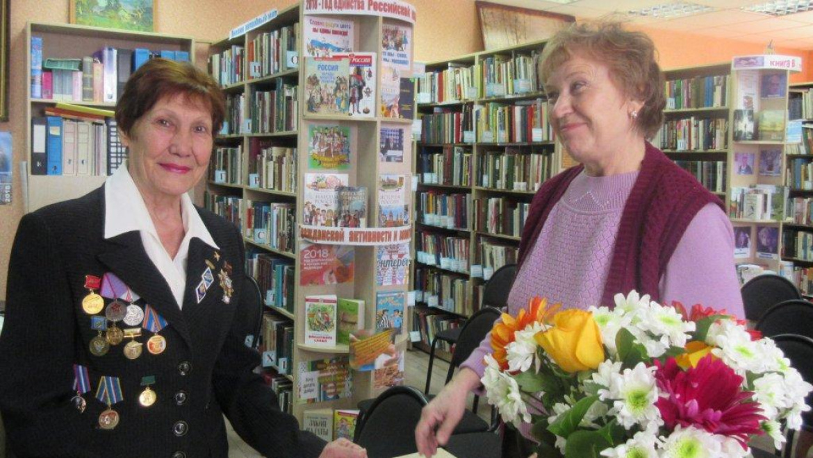 Встреча с легендарной  летчицей 