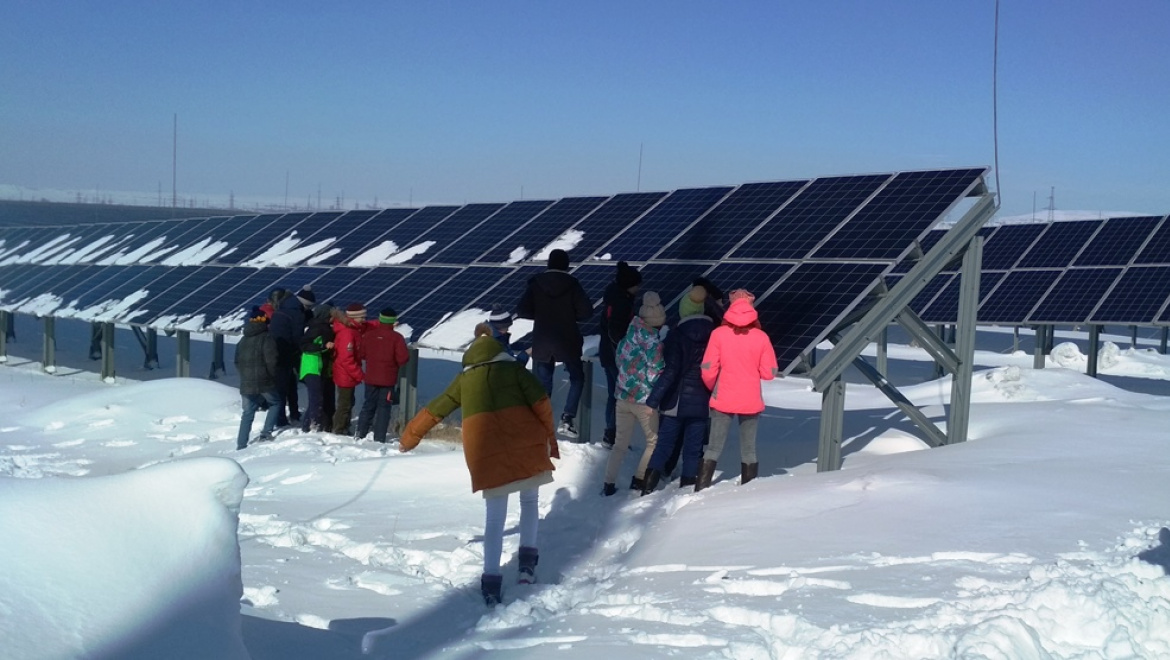 Экскурсия на солнечную электростанцию