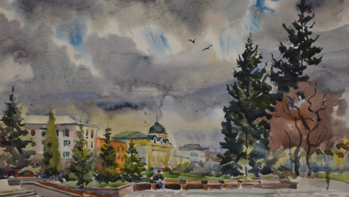 Выставка «Пейзажи Донбасса в акварелях» 