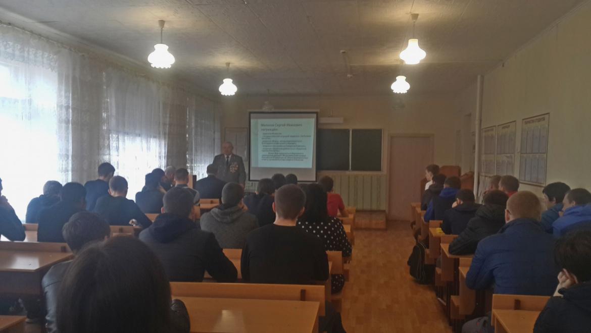 Кураторский час с ветераном боевых действий 